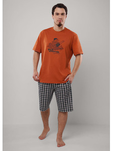 Пижама мужская, футболка и шорты MHP56223/1 / Clever