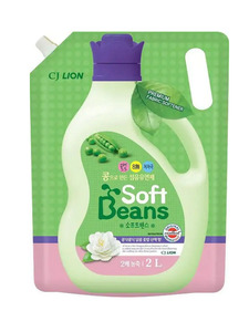 Кондиционер для белья на основе экстракта зеленого гороха мягкая упаковка 2 л / Lion