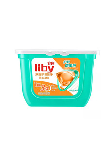 Капсулы для стирки 3 в 1 Color для цветного белья 52 шт / Liby