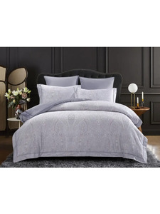 Постельное белье с простыней на резинк 2321-6/160 сатин Евро сп / Asabella