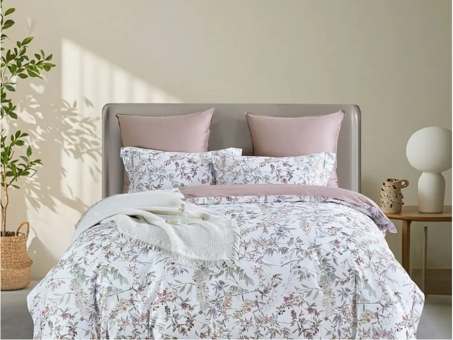 Постельное белье 2322-4S сатин премиум 1,5 сп / Asabella Постельное белье 2322-4S сатин премиум 1,5 сп / Asabella