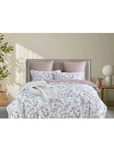 Постельное белье 2322-4S сатин премиум 1,5 сп / Asabella