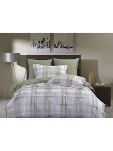 Постельное белье 2336-4S сатин 1,5 сп / Asabella