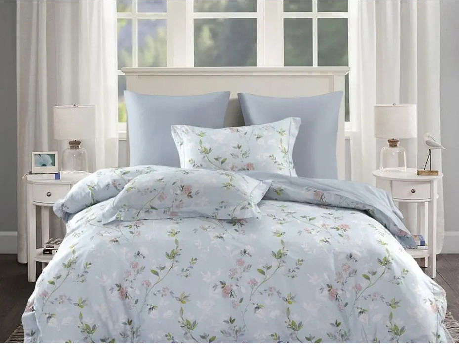 Постельное белье 2357-4S сатин 1,5 сп / Asabella Постельное белье 2357-4S сатин 1,5 сп / Asabella