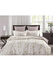 Постельное белье 2354-4S сатин 1,5 сп / Asabella