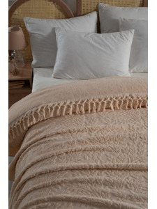 Покрывало Y 1035 Salkim махровое 200*220 / Sarev