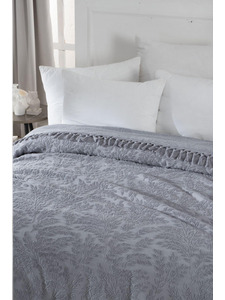 Покрывало Y 1035 Salkim махровое 200*220 / Sarev