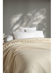 Плед PL 031 Charla sacakli вафельный 210*240 / Karven