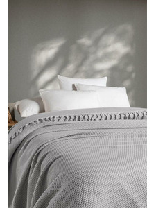 Плед PL 031 Charla sacakli вафельный 210*240 / Karven