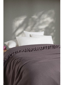 Плед PL 031 Charla sacakli вафельный 210*240 / Karven