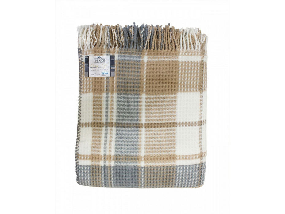 Плед PL018 Cozy life хлопковый 180*220 / Karven