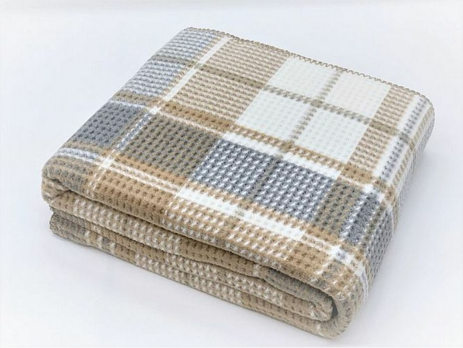 Плед PL018 Cozy life хлопковый 180*220 / Karven