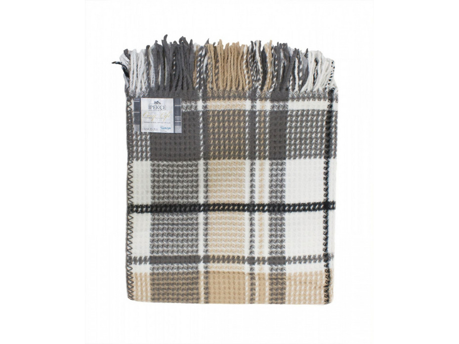 Плед PL018 Cozy life хлопковый 180*220 / Karven