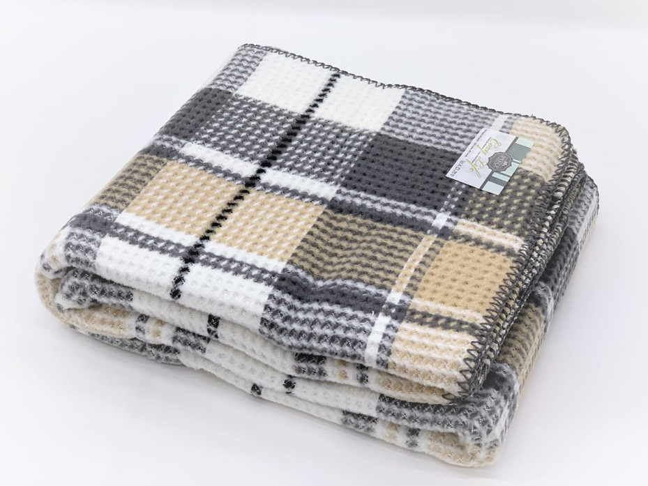 Плед PL018 Cozy life хлопковый 180*220 / Karven