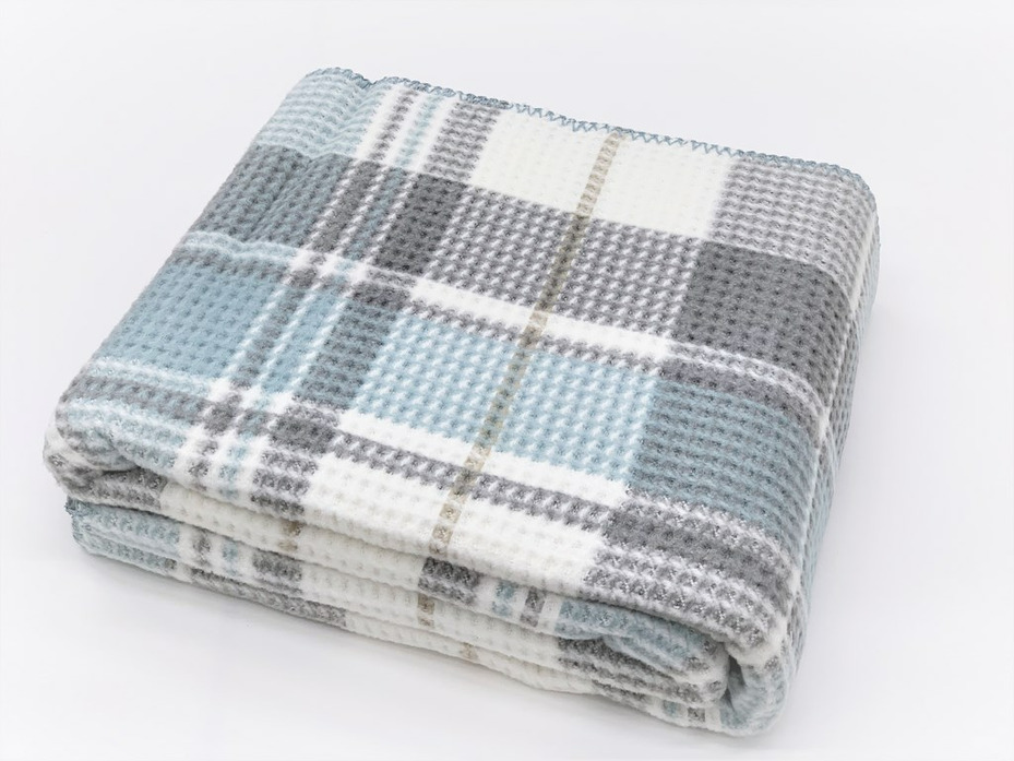 Плед PL018 Cozy life хлопковый 180*220 / Karven