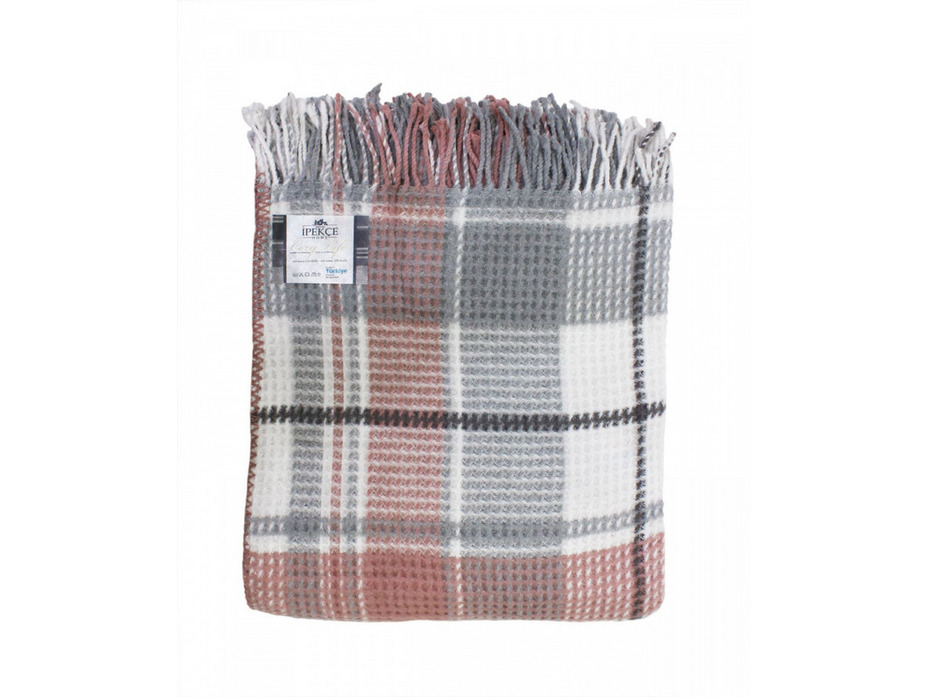 Плед PL018 Cozy life хлопковый 180*220 / Karven