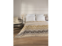 Плед PL 024 Zigzag хлопковый 150*200 / Karven