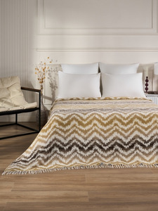 Плед PL 024 Zigzag хлопковый 150*200 / Karven