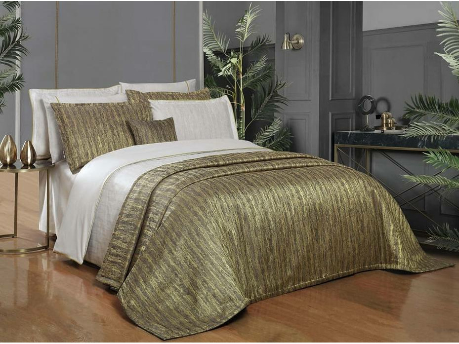 Постельное белье с покрывалом Y 978 Gustova ранфорс Евро сп / Karven