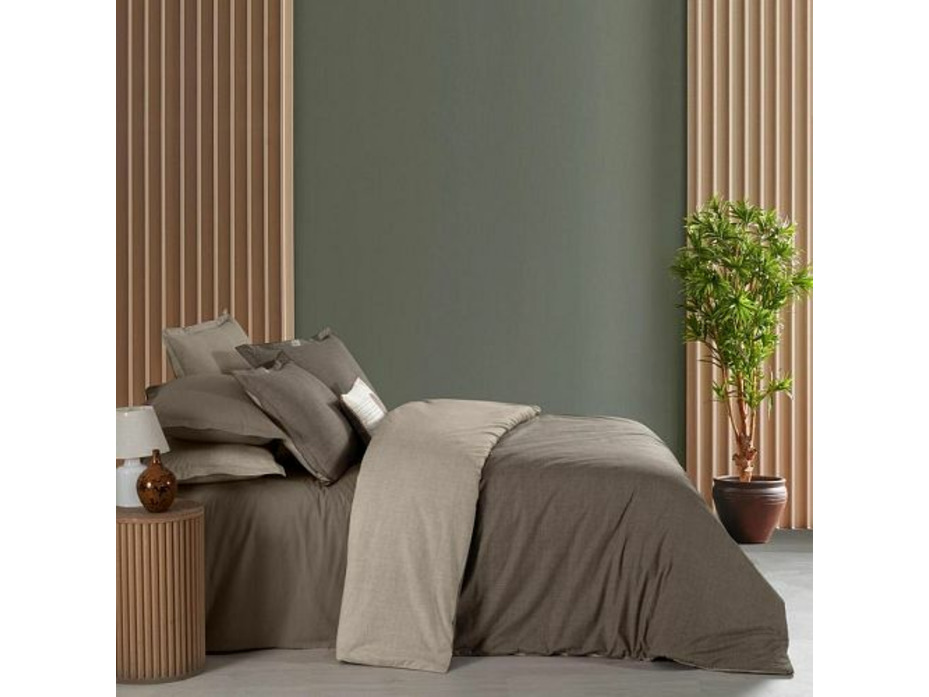 Постельное белье N 418 Solo tone ранфорс 1,5 сп / Sarev