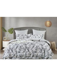 Постельное белье 2368-6 сатин премиум Евро сп / Asabella