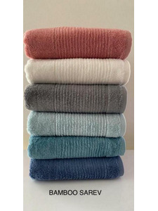 Полотенце H 4107 Bamboo sarev 1 махровое 50*90 / Karven