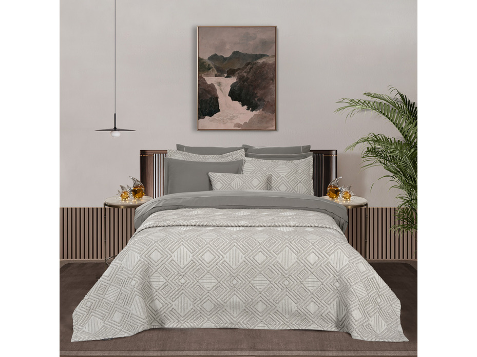 Покрывало Y 1058 Ebora хлопковое 200*220 / Sarev