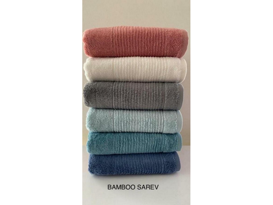 Полотенце H 4108 Bamboo sarev 1 махровое 70*140 / Karven