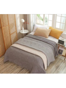 Покрывало 4608287 Орнамент с тиснением хлопковое 150*200 / 7-я