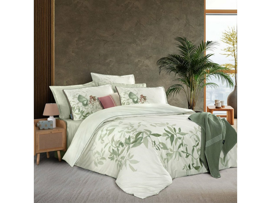 Постельное белье N 389 Nerissa fansy поплин Евро сп / Sarev