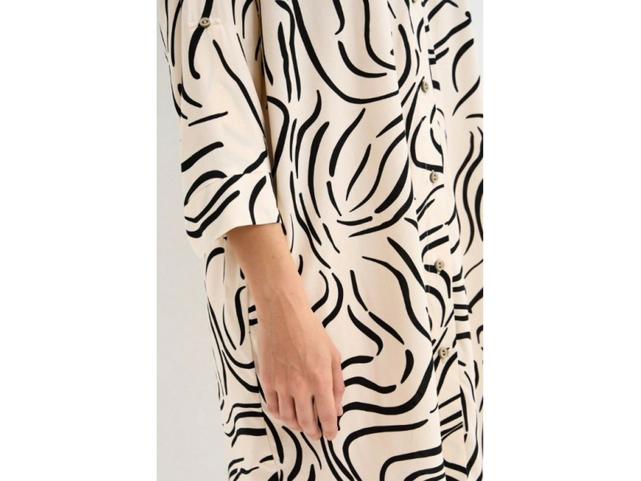 Халат-рубашка женский 31141-02 Зебра / Mybelstory