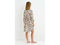 Халат-рубашка женский 31141-02 Зебра / Mybelstory