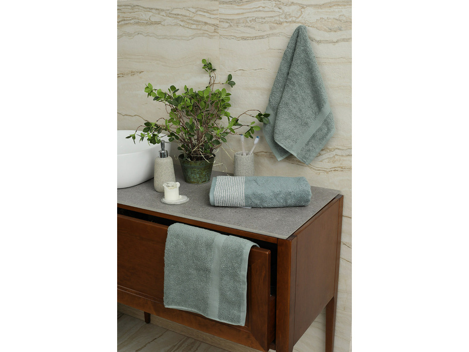 Полотенце Two-tone leo 540 махровое 50*100 / Cawo