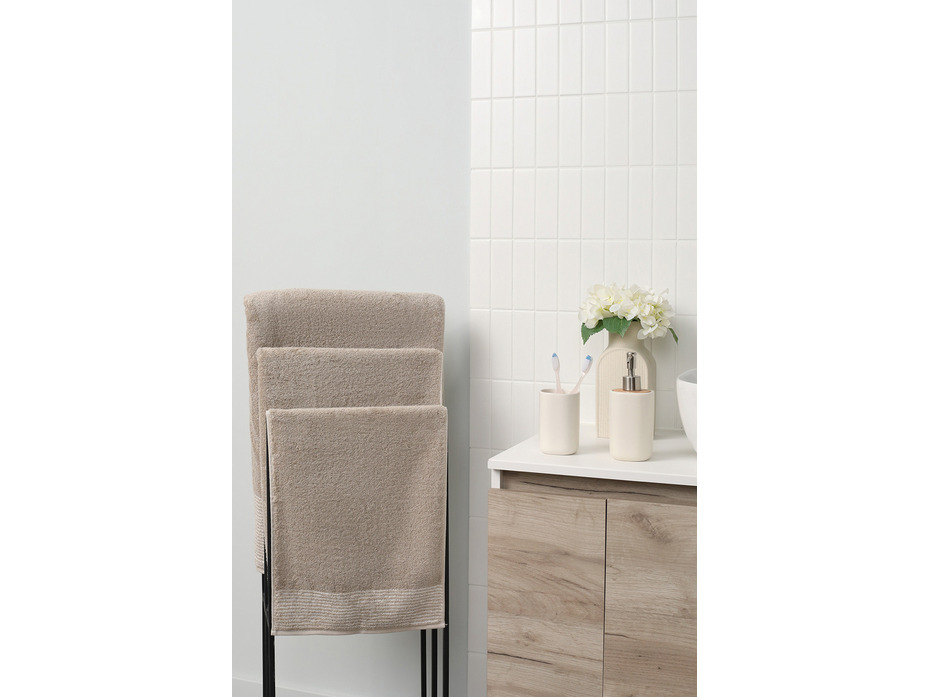 Полотенце Two-tone leo 540 махровое 50*100 / Cawo