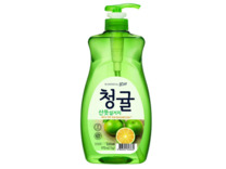 Концентрированное средство для мытья посуды Chamgreen Зеленый цитрус флакон 970 мл / Lion Концентрированное средство для мытья посуды Chamgreen Зеленый цитрус флакон 970 мл / Lion