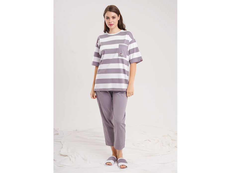 Пижама женская. футболка и брюки LP15-1207/1 / Clever
