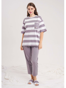 Пижама женская. футболка и брюки LP15-1207/1 / Clever