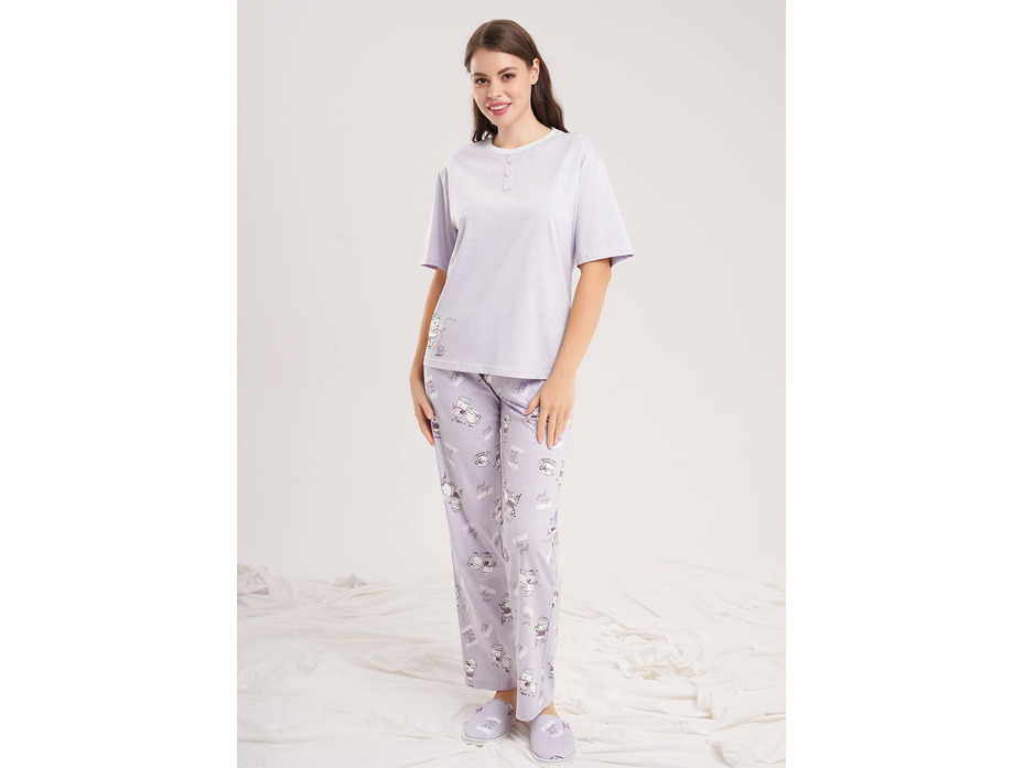 Пижамаженская. футболка и брюки LP15-1207/2 / Clever
