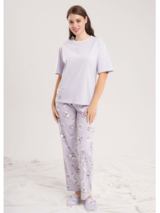 Пижамаженская. футболка и брюки LP15-1207/2 / Clever