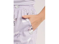 Пижама женская, футболка и шорты LP15-1207 / Clever