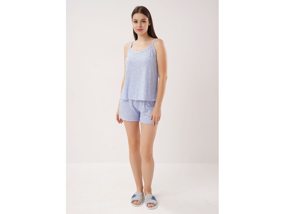 Пижама женская, майка и шорты LSET26-1226/1 / Clever