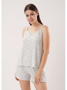Пижама женская, майка и шорты LSET26-1226 / Clever