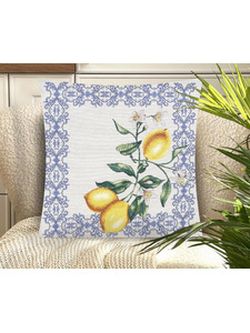 Наволочка декоративная 2517361 Лиссабон орнамент гобелен 44*44 / Le Gobelin