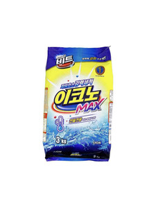 Концентрированный стиральный порошок Beat econo max для ручной и автоматической стирки в холодной воде мягкая упаковка 3кг / Lion