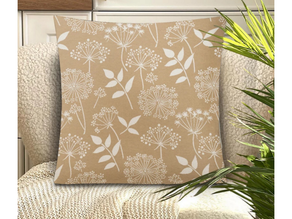 Наволочка декоративная 2520516 Трафинки беж гобелен 45*45 / Le Gobelin