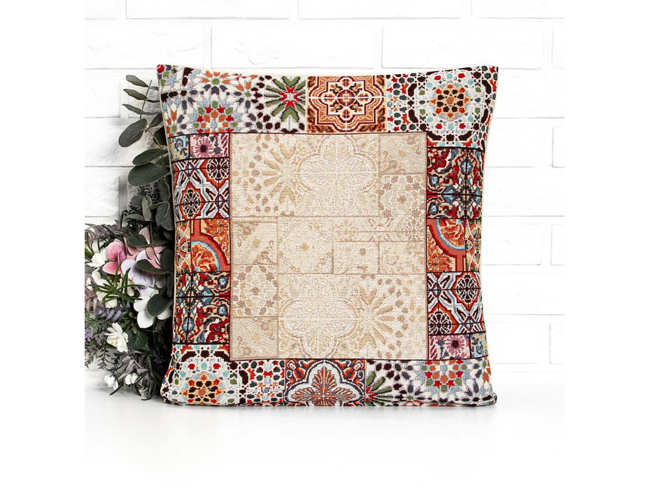 Наволочка декоративная 2102609 Керамика гобелен 45*45 / Le Gobelin