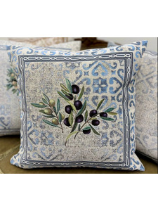 Наволочка декоративная 2520707 Классика Оливки гобелен 44*44 / Le Gobelin