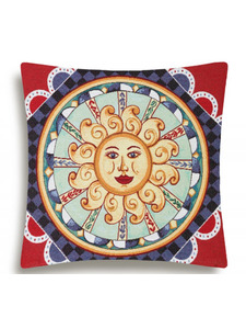 Наволочка декоративная 2520829 Сицилия Солнце гобелен 45*45 / Le Gobelin