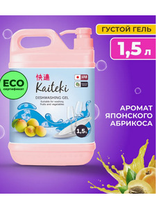 Средство для мытья посуды Японский домик , 1500 мл / Kaiteki