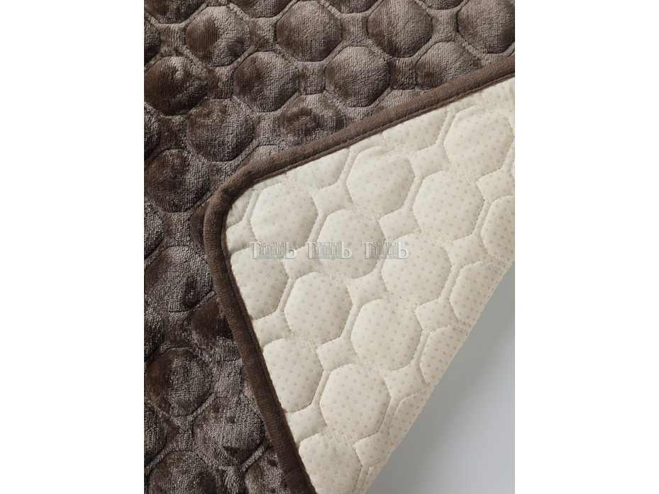 Комплект чехлов на диван XH DD02 Romance велюровые (90*210, 90*150 2 шт) / ТД Текстиль